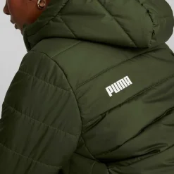 Ess Hooded Padded Jacket Myrtle*Puma Outlet