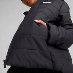 Ess Hooded Padded Jacket Black*Puma Clearance