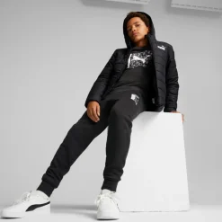 Ess Hooded Padded Jacket Black*Puma Outlet