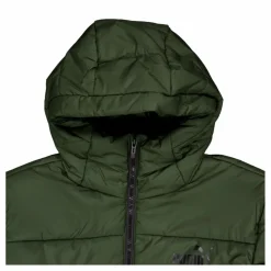 Puma Ess Hooded Padded Jacket Myrtle Grön Sale