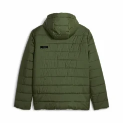 Puma Ess Hooded Padded Jacket Myrtle Grön Sale