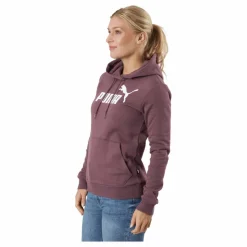 Ess Logo Hoodie Fl (s) Dusty Plum*Puma Discount
