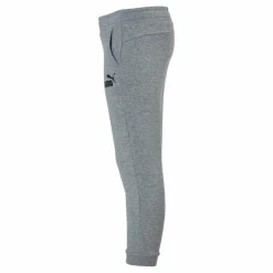 Puma Ess Logo Pants Fl Cl B Medium Gray Heather Grå Outlet