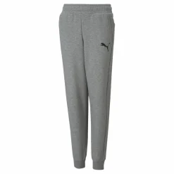 Ess Logo Pants Fl Cl B Medium Gray Heather-cat*Puma Sale