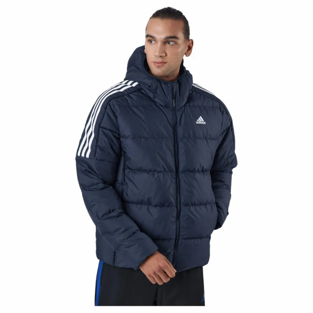 adidas Ess Mid D H Jkt Legink Blå Discount