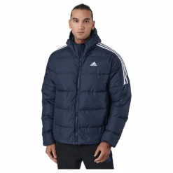 adidas Ess Mid D H Jkt Legink Blå Discount