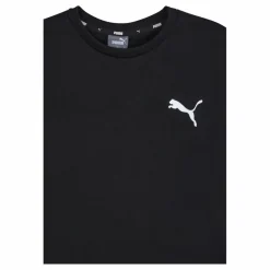 Puma Ess Small Logo Crew Fl Black-cat Svart