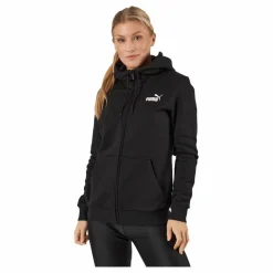 Ess Small Logo Full-zip Hoodie Black*Puma Sale