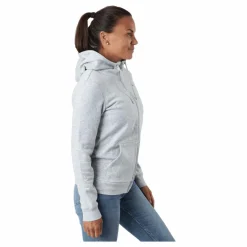 Puma Ess Small Logo Full-zip Hoodie Black Cat Grå Discount