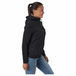 Puma Ess Small Logo Full-zip Hoodie Black-cat Svart Clearance