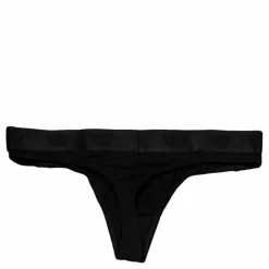 VXV Label Ess' Thong Black Svart