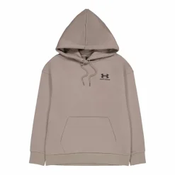 Under Armour Essential Fleece Hoodie Brown Beige Outlet