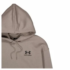 Under Armour Essential Fleece Hoodie Brown Beige Outlet