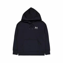 Under Armour Essential Fleece Hoodie Black Svart Sale