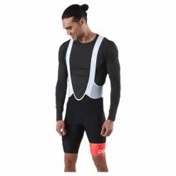 POC Essential Road VPDs Bib Shorts White/Black Vit och Svart New