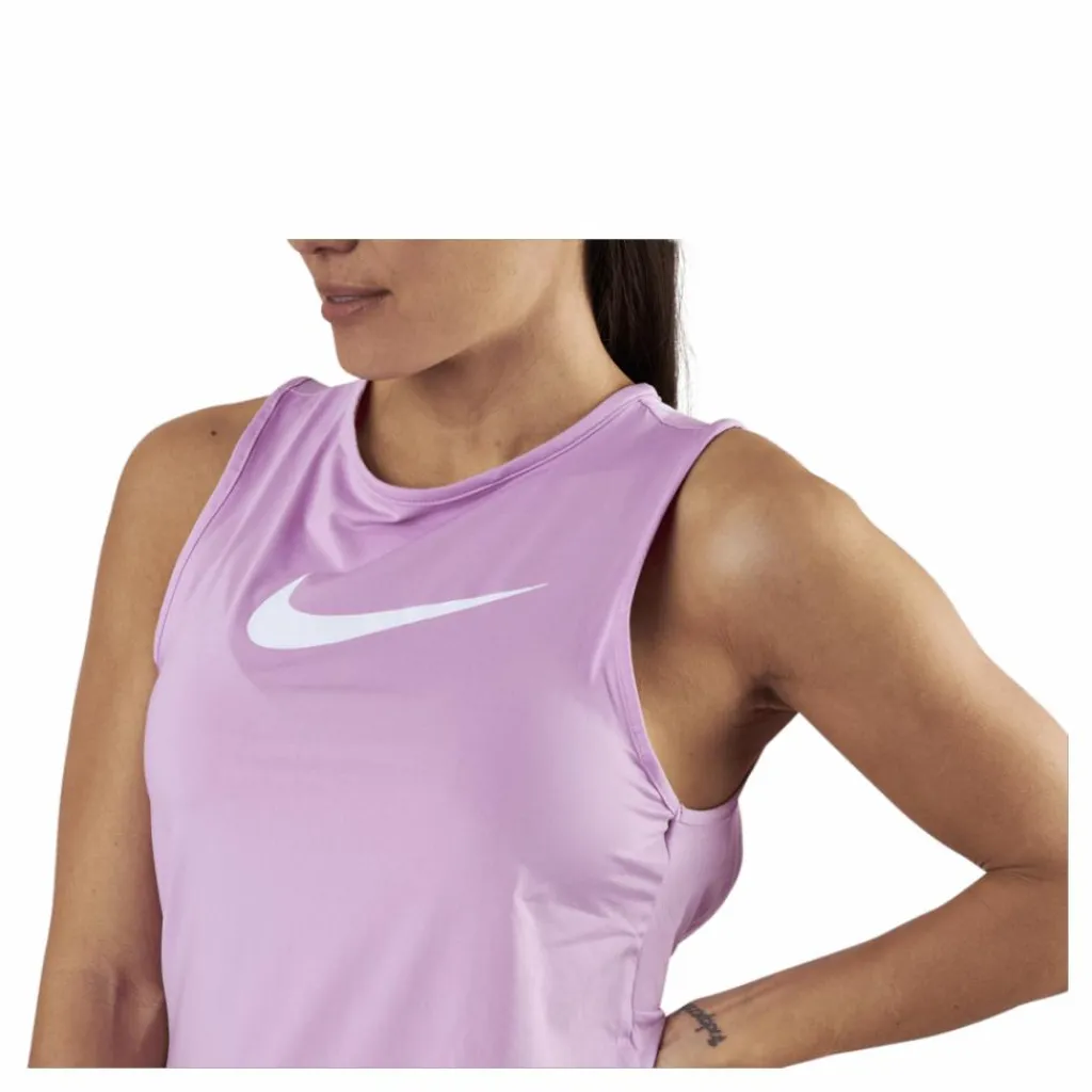 Essential Swoosh Tank Pink/White*Nike Best