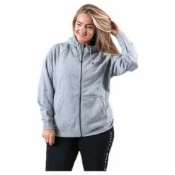 Essential Zip Hoodie Plus Grey*Nike