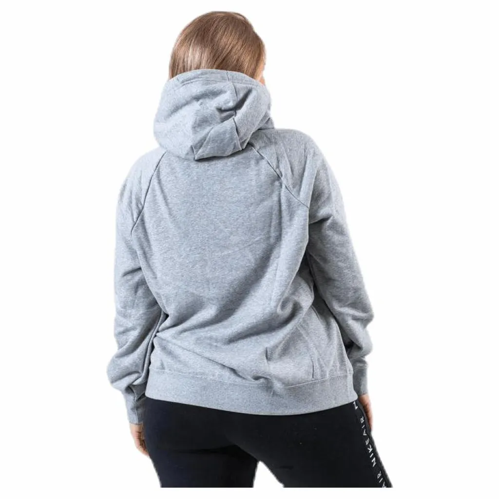 Essential Zip Hoodie Plus Grey*Nike