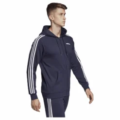 Essentials 3 Stripes Fullzip French Terry Legend Ink / White*adidas Sale