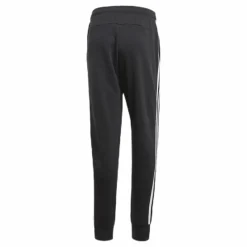 adidas Essentials 3 Stripes Tapered Pant Ft Cuffed Black / White Svart Online