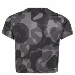 Essentials AEROREADY Seasonal Print Crop T-Shirt Kids Black*adidas Online