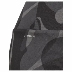 adidas Essentials AEROREADY Seasonal Print High-Waist 7/8 Leggings Kids Black Flerfärgad New