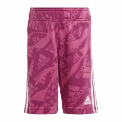 Essentials Allover Print Shorts Kids Pink*adidas Hot
