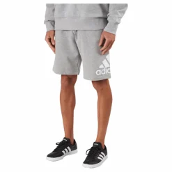 Essentials Big Logo French Terry Shorts Medium Grey Heather*adidas