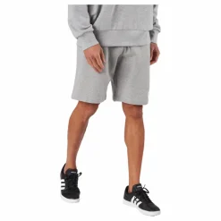 Essentials Big Logo French Terry Shorts Medium Grey Heather*adidas