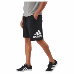 Essentials Big Logo French Terry Shorts Black*adidas