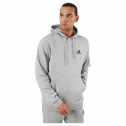 Essentials Fleece Hoodie Medium Grey Heather*adidas Discount