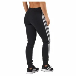 Essentials Fleece 3-Stripes Joggers Black*adidas Discount