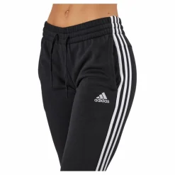 Essentials Fleece 3-Stripes Joggers Black*adidas Discount