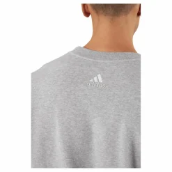 adidas Essentials French Terry Big Logo Sweatshirt Medium Grey Heather Grå New
