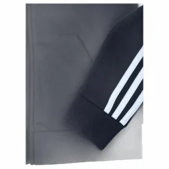 adidas Essentials Full-Zip Hoodie Black / White Svart Online