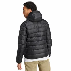 adidas Essentials Light Down Hooded Jacket Black Svart Online