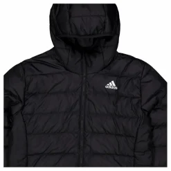 adidas Essentials Light Down Hooded Jacket Black Svart Online