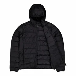 adidas Essentials Light Down Hooded Jacket Black Svart Online