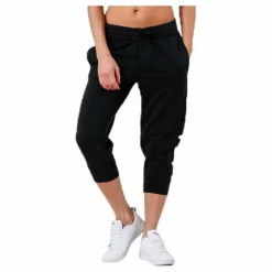 adidas Essentials Linear 3/4 Pant Black / White Svart New