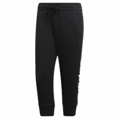 adidas Essentials Linear 3/4 Pant Black / White Svart New