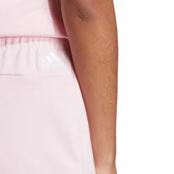 Essentials Linear French Terry Shorts Clear Pink / White*adidas Online