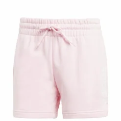 Essentials Linear French Terry Shorts Clear Pink / White*adidas Online