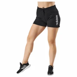 Essentials Linear French Terry Shorts Black / White*adidas Online