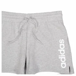adidas Essentials Linear French Terry Shorts Medium Grey Heather / White Grå Sale