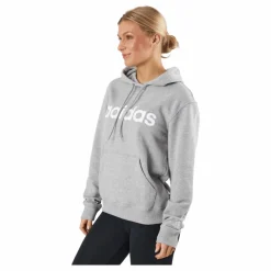 Essentials Linear Hoodie Medium Grey Heather*adidas Clearance