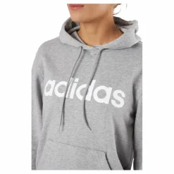 Essentials Linear Hoodie Medium Grey Heather*adidas Clearance