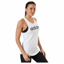 adidas Essentials Loose Tank Top White / Black Vit Best
