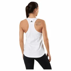 adidas Essentials Loose Tank Top White / Black Vit Best
