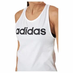 adidas Essentials Loose Tank Top White / Black Vit Best