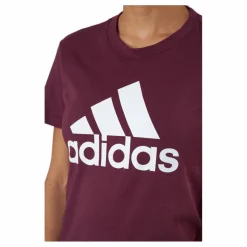 Essentials Regular T-Shirt Victory Crimson / White*adidas Discount
